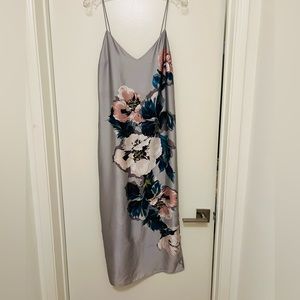Zara long silk dress NWOT $10